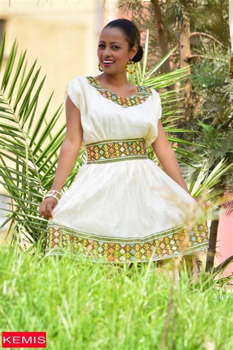 Ethiopian Eritrean Dress Habesha Dresses Traditional Clothing Modern Kemisd Habesha Dress