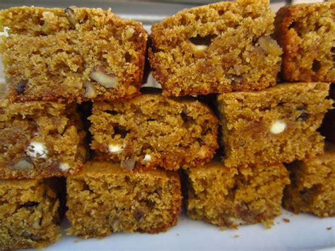 Gluten Free Blondie Recipe Brown Butter And Pumpkin Blondies With White