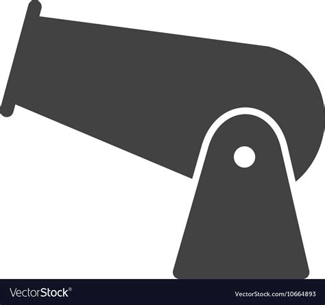 cannon royalty free vector image vectorstock