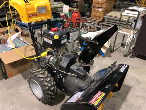 Like New Craftsman Commercial Snowblower 145027 Electric Start