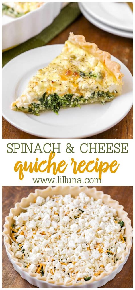 Spinach Quiche Recipe Lil Luna