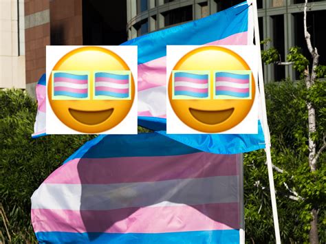 a transgender pride flag emoji exists—here s how to get it pinknews
