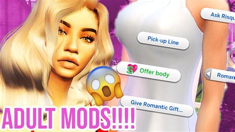 Adult Mods For The Sims 4 The Sims 4 Mods Youtube