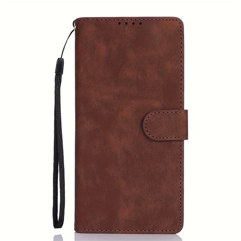 Mattle Flip Crossbody Wallet Faux Leather Phone Case Iphone Temu United Kingdom