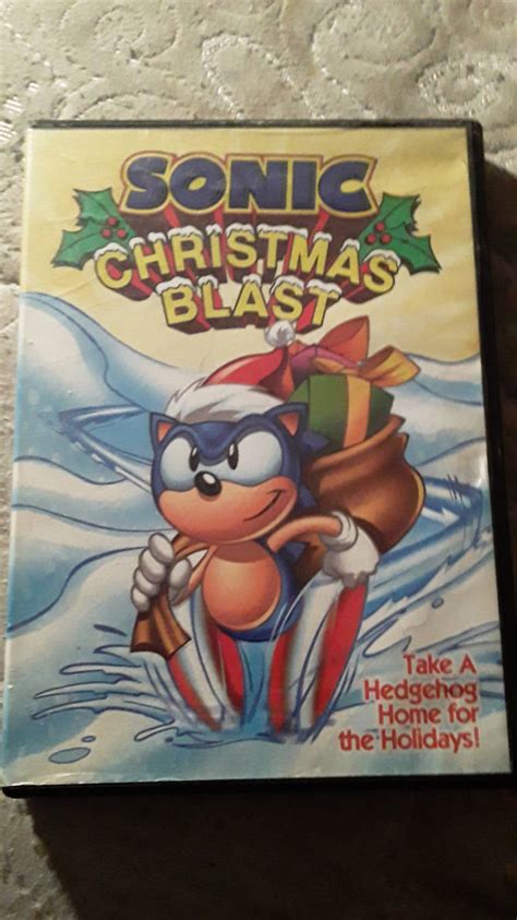 A Sonic Christmas Blast Dvd By Jerrygamer720 On Deviantart