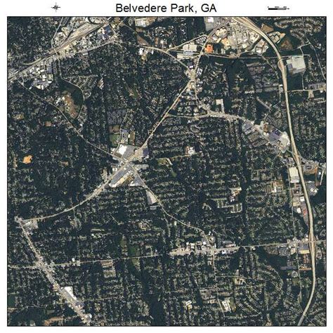 Aerial Photography Map Of Belvedere Park Ga Georgia