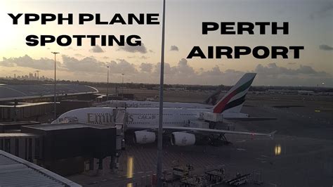 Ypph Plane Spotting Perth Airport Ypphplanespotter Youtube