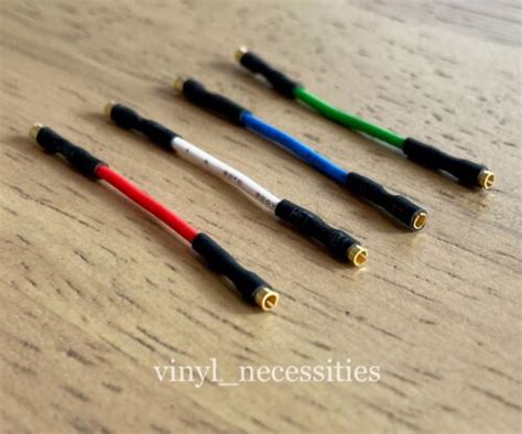 High Quality Cartridge Lead Wires W Gold Lead For Turntable Headshell
