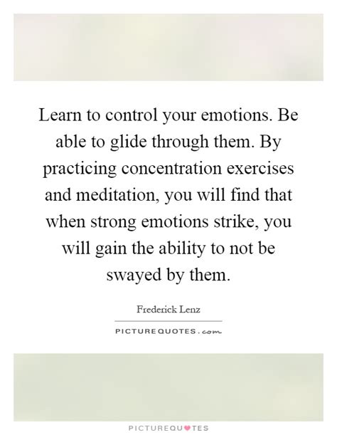 Control Your Emotions Quotes And Sayings Control Your Emotions Picture