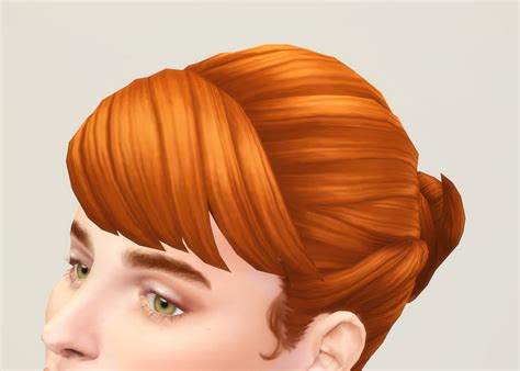 Chloe Bun Hair At Rusty Nail Sims 4 Updates