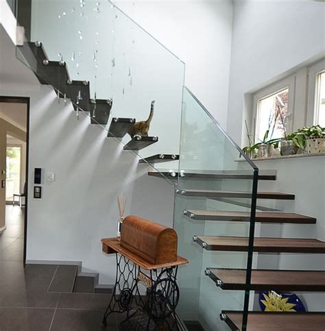 Suspended Style 32 Floating Staircase Ideas For The Contemporary Home