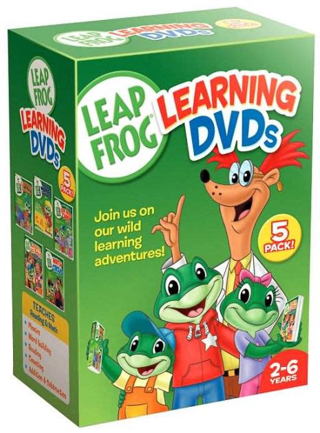 Leapfrog Learning Dvds By Leapfrog Staff 12569807624 Dvd Barnes
