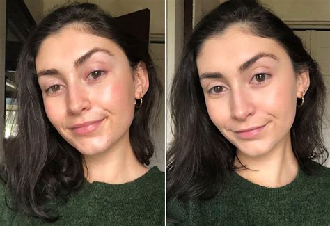 Before And After Using The It Cosmetics Your Skin But Better Foundation