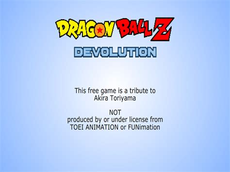 Como todos los juegos de la franquicia. XO Misterio 2013: DBZ - Devolution para XO