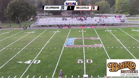 High School Football Wellsville Vs Columbiana 9 25 2020 Youtube
