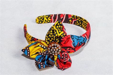 Hair Band Made From The Popular Ankara A Type Of African Print Its