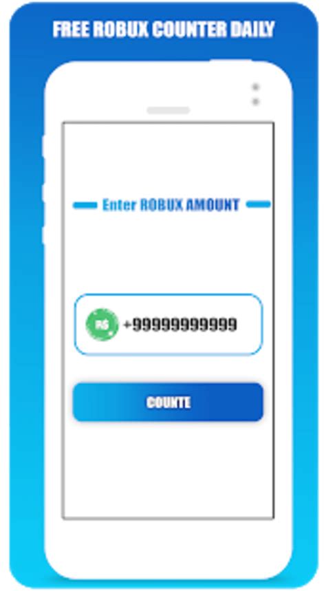 Free Robux Counter For Roblox Apk Para Android Download