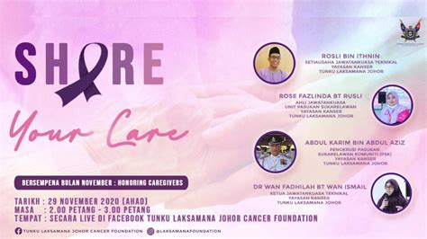 Birth of tunku laksamana johor tunku abdul jalil ibn. Tunku Laksamana Johor Cancer Foundation - Share Your Care ...