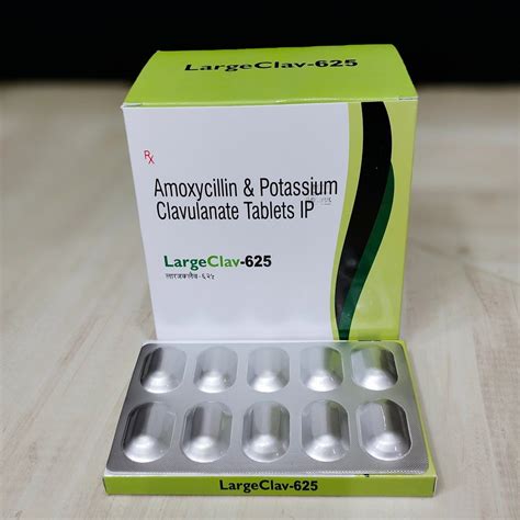 Megma Health Care Amoxicillin Potassium Clavulanate Tablets Ip 625 Mg