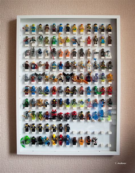 5 out of 5 stars. DIY - LEGO minifigures collector frame display | Lego room, Lego display, Kids room