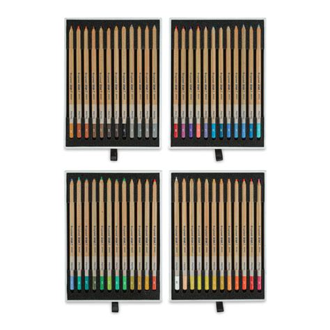 Bruynzeel Design Pastel Pencils Assorted Colors Set Of 48 Blick