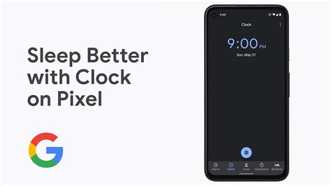 How To Sleep Better With Clock On Pixel 4a Youtube