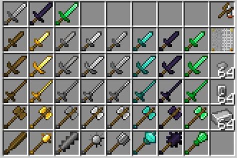 Many Different Weapons Mods Minecraft Curseforge