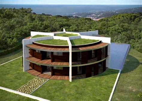 Provided Sustainable Eco House In The Form Of Football For Lionel Messi