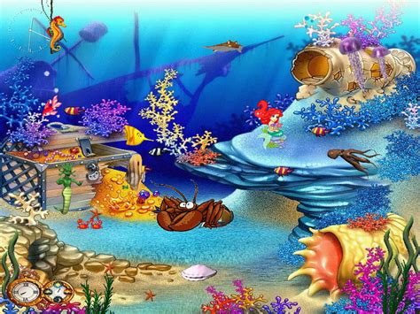 Animated Aquaworld Free Aquaworld Screensaver