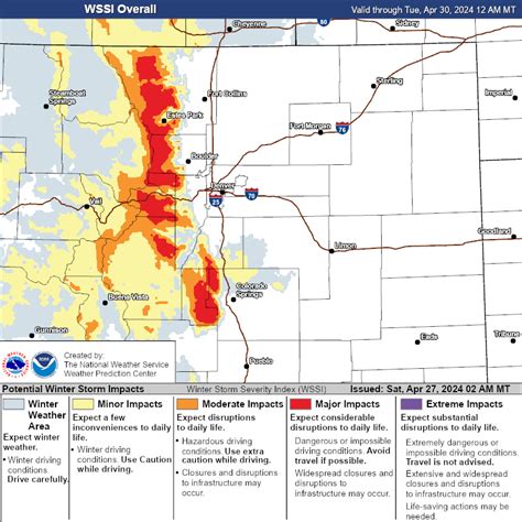 Colorado Weather Map