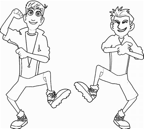 Wild Kratts Coloring Coloring Pages