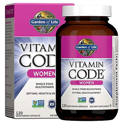 Garden Of Life Multivitamin For Women Vitamin Code Womens Multi W