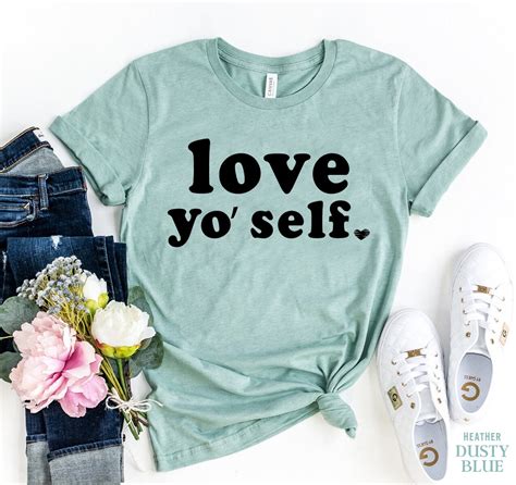 Love Yourself T Shirt Self Love Shirt Bts Love Yourself Etsy
