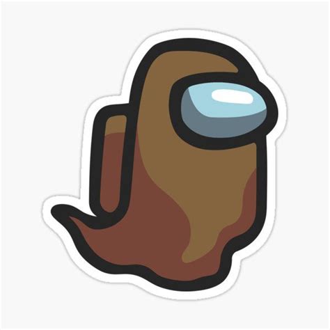Among Us Brown Ghost In High Resolution • Millions Of Unique Designs By