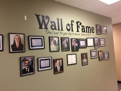 Office Wall Of Fame