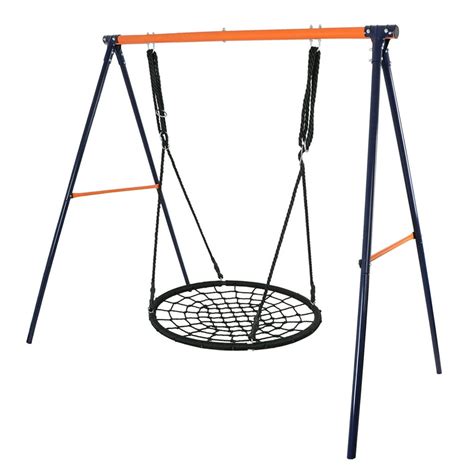 Zenstyle Outdoor Spider Swing Set 40 Tree Web Swing 72 Steel