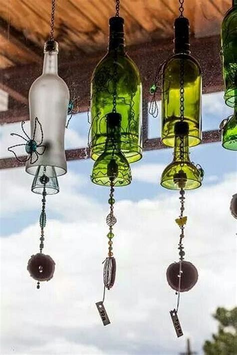 Make Your Own Wine Bottle Wind Chime Your Projectsobn Wine Bottle