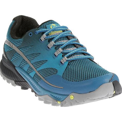Merrell All Out Charge Trail Running Shoes Racer Blue Navy 654075
