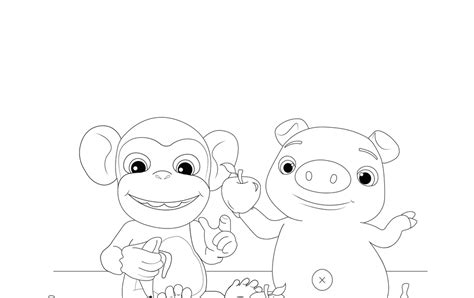 Cocomelon Coloring Pages Happy Birthday Saureky