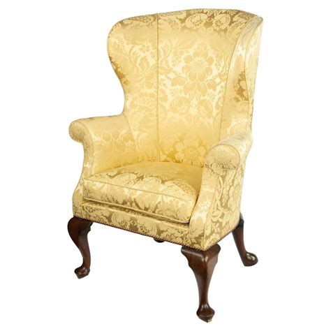 Early 18th Century George I Walnut Wing Armchair At 1stdibs
