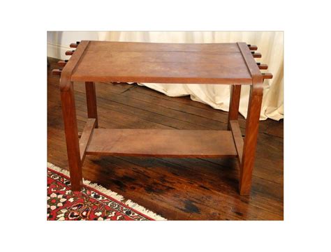 This piece is handcrafted in the usa using mortise and tenon construction of solid. Wooden coffee table Art Deco Exotic 20th 1930