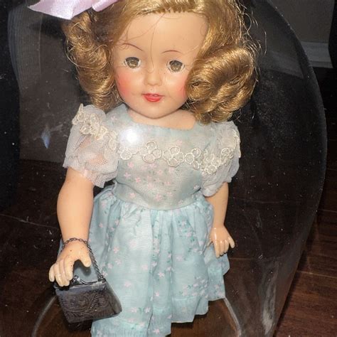 Rare Shirley Temple Doll By Ideal Vintage 1950s 12 St 12 Blue And