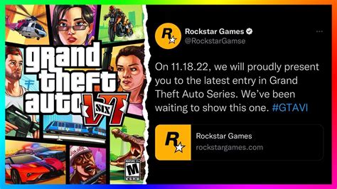 Grand Theft Auto 6 Official Announcement On Twittergta 6 Release