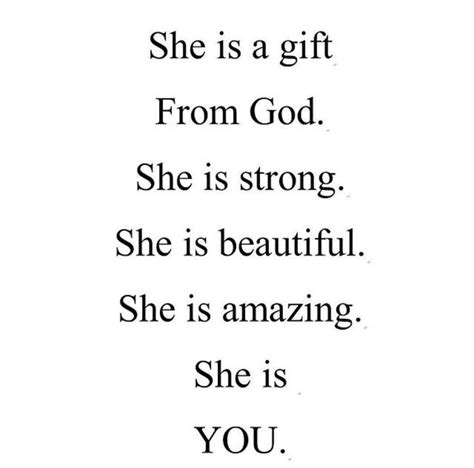 She Is A T From God She Is Strong She Is Beautiful She Is Amazing She Is You Deep Quotes