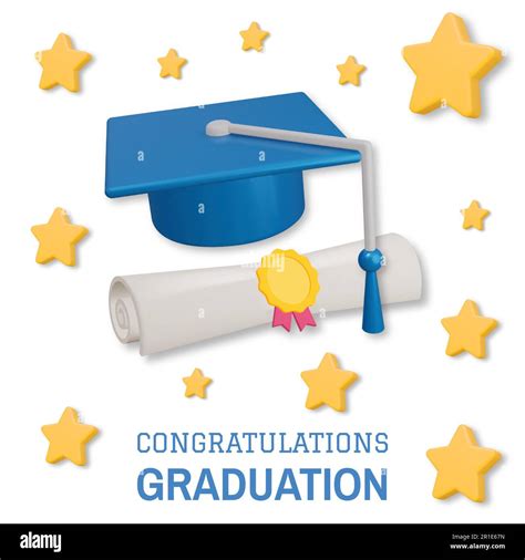 Congratulations Graduation Greeting Vector Background Design Vector