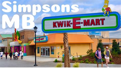 The Simpsons” Kwik E Mart In Myrtle Beach Sc Tour And Overview