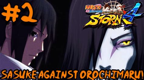 Sasuke Vs Orochimaru Naruto Shippuden Ultimate Ninja Storm 4