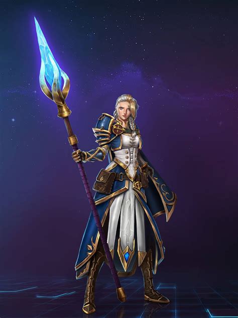 Lady Jaina Proudmoore By M Yu World Of Warcraft Characters Fantasy