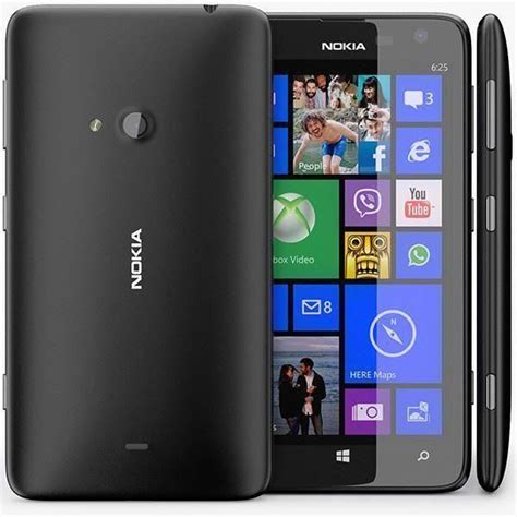 Nokia Lumia 625 8gb Black Unlocked Smartphone Excellent Condition
