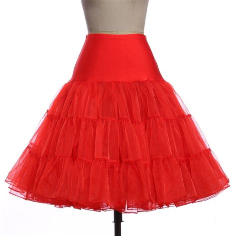 Vintage Petticoat Crinoline Underskirt Faldas Vintage Rok Fashion
